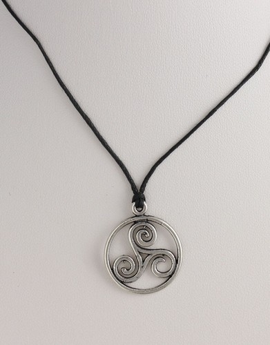 Collana ciondolo metallo - collana,