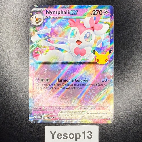 Carta pokémon nymphali - carta,